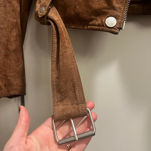 Blank NYC suede Moto Jacket - Picture 4 of 11